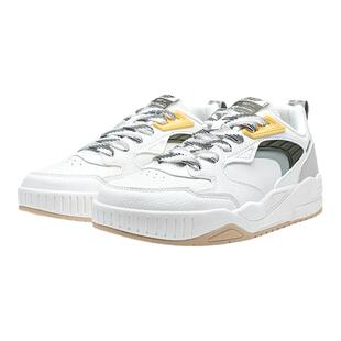 特步驭桀男子板鞋2025春夏新款透气低帮运动休闲板鞋975219310005