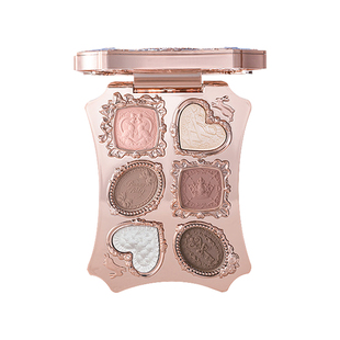 程十安花知晓眼影盘邦尼花园2026新款正品日常淡妆眼妆六色大地色