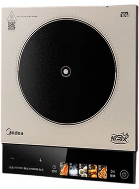 美的电磁炉2200W大功率防水触控家用爆炒火锅炒菜多功能电磁灶