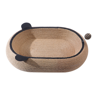 猫抓板猫窝一体剑麻垫耐磨不掉屑猫咪磨爪玩具大号猫抓盆四季通用