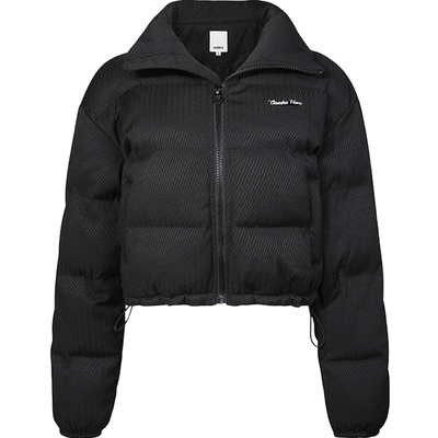 GUUKAHERO黑色短款棉服