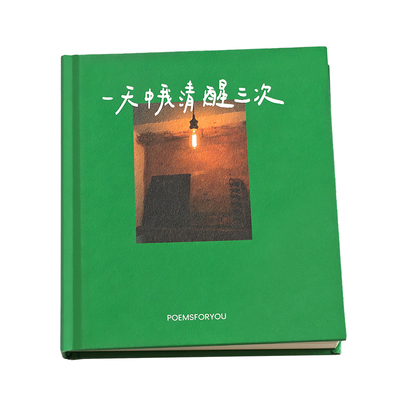 焦野绿诗歌手账本笔记本生日礼物