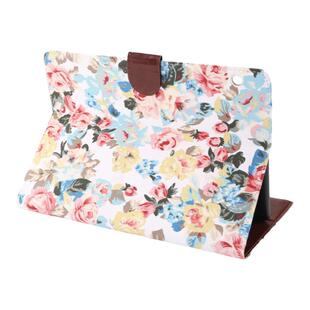 适用于华为M3 Lite 10平板插卡保护套 M3青春版10.1寸花布纹皮套