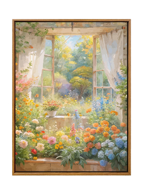 雅调温馨花海diy数字油画装饰画