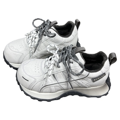 真皮小蛮腰厚底阿甘老爹鞋女