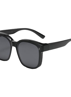 方形偏光太阳镜男女防晒无需配镜