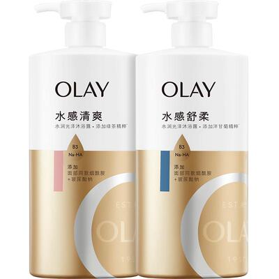 OLAY玉兰油水光沐浴露730ml×2瓶