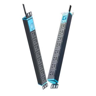 【工程】公牛PDU机柜专用电源插座10A/16A八插位带开关防雷排插