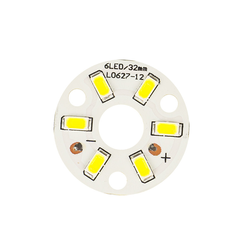 LED3W5W圆形恒流小灯片室内吸顶水晶餐吊灯暖光光源镜前灯泡灯芯
