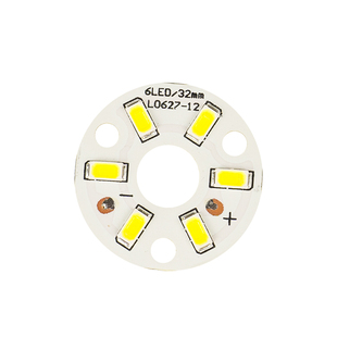 LED3W5W圆形恒流小灯片室内吸顶水晶餐吊灯暖光光源镜前灯泡灯芯