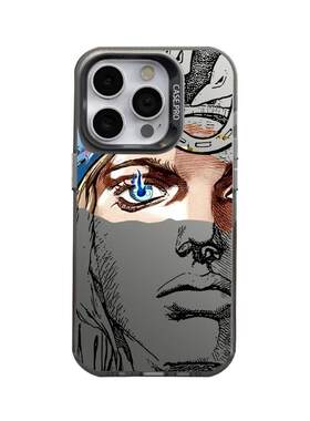 jojo的奇妙冒险适用苹果17promax手机壳iPhone17动漫16二次元12男15飙马野郎14承太郎x套xr/xs/8plus/13mini