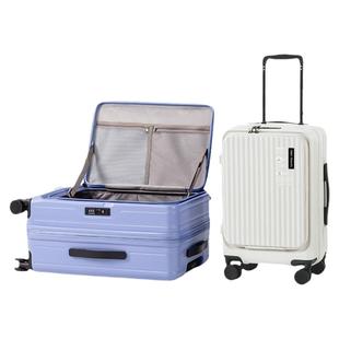 平湖行李箱旗舰店前开口pc材质2026新款侧开口旅行拉杆箱女男皮箱