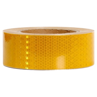 彩色晶格反光胶带汽车车身年检反光警示材料夜间高亮强力反光贴膜