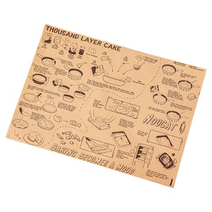 三明治包装纸烘焙可微波防油手抓煎饼果子灌鸡蛋肉夹馍牛皮淋膜打