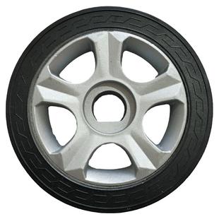 圣田金鸿星电动伸缩门机头轮半圆孔驱动轮 厂收缩门D字扁孔主动轮