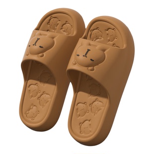 太子纳卡通儿童拖鞋女新款室内居家防滑厚底卡皮巴拉外穿拖鞋男童