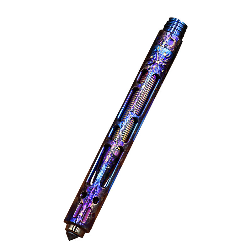 限量版迷你钨钢钛合金战术笔