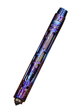 限量版迷你钨钢钛合金战术笔