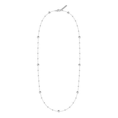 明星同款满天星珍珠项链长款叠戴