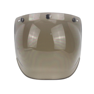 复古头盔泡泡镜风镜3/4头盔波波镜半盔防风通用透明镜片墨镜