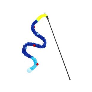 逗猫棒猫玩具自嗨解闷毛绒长杆耐咬带铃铛宠物小猫咪消耗体力用品