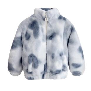 儿童棉服女童冬装男童毛茸茸外套棉衣冬季棉袄加厚加绒保暖新款