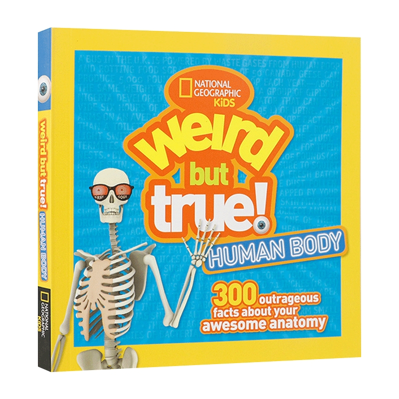 英文原版 Weird But True Human Body 真的好奇怪 人体 英文版儿童外文书