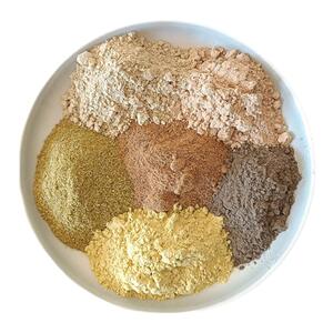 广西天然茶枯粉茶麸茶籽侧柏叶姜粉皂角洗发洗头洗发水中药洗头包