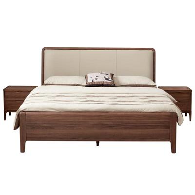 全友家居新中式实木床