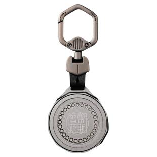 普雷萨斯 弹弓强磁吊坠挂件吸钢珠超强力磁铁弹工钢球挂坠钥匙扣