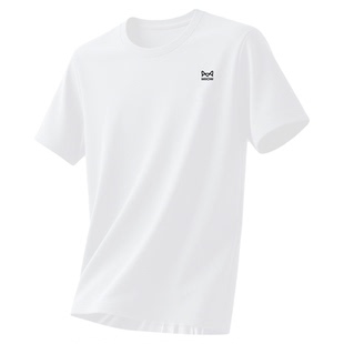 猫人冰丝速干短袖t恤男款夏季薄款透气凉感休闲半袖潮流宽松上衣