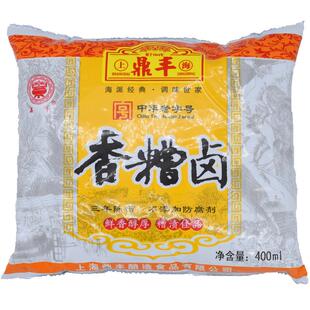 上海鼎丰糟卤350ml*4袋三年陈糟香糟卤泡椒鸡爪料酒糟卤汁
