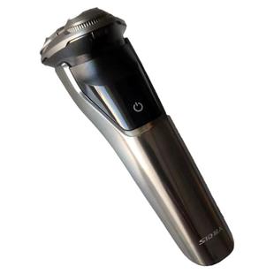 超人剃须刀车载刮胡刀3刀头Type-C快充车家两用全身水洗智能数显