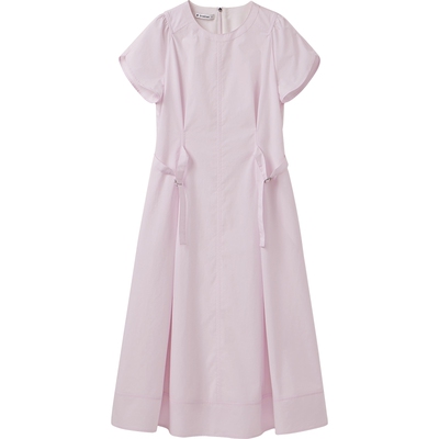 【播奥莱】播冷淡系独特别致连衣裙女25新收腰绝美黑裙DDS2LD5907