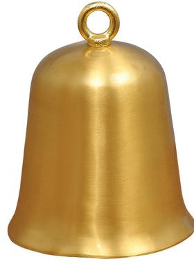 鱼尾铜钟黄铜铃铛挂件大风铃摆件