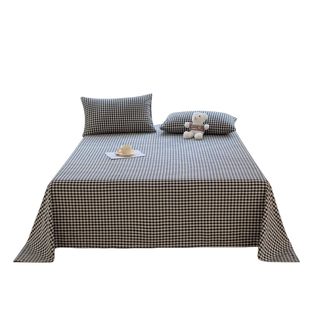 四季通用床单单件非全棉纯棉学生宿舍单人被罩1米2被单枕套三件套