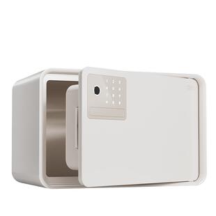 得力保险柜家用小型20/25/30CM指纹密码保险箱全钢家庭迷你防盗夹万办公室密码床头柜隐形入墙入柜酒店保管箱