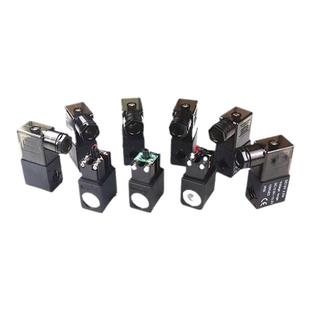 电磁阀线圈AC220V4v310-10阀头4v210-08纯铜4v410带灯DC24V