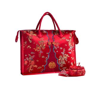 结婚被子包装袋四件套手提加厚牛津布超大喜庆陪嫁夏棉喜被收纳袋