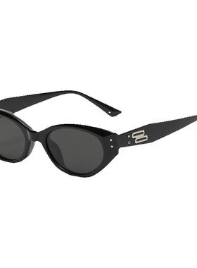 帕拉莫墨镜女款2025新款高级感遮阳防紫外线显脸小百搭猫眼太阳镜