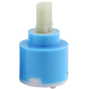 水龙头阀芯进口陶瓷芯混水冷热配件铜压盖陶瓷片35mm高脚电热40mm