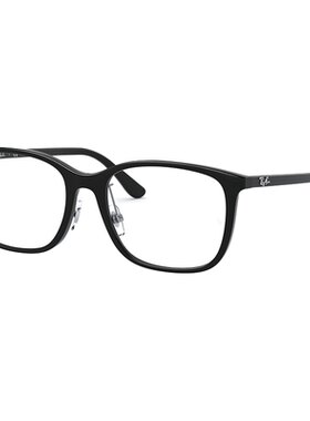 Rayban雷朋眼镜架男女同款细黑框