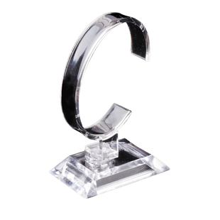 透明手表展示架塑料手表架L形手表拖架 店铺柜台陈列展示道具C圈