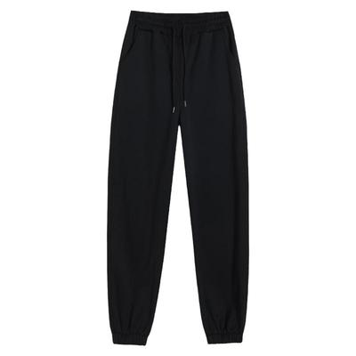 高腰春秋美式薄款垂感运动裤