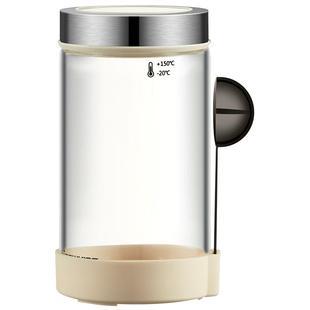 咖啡豆保存罐咖啡粉密封罐收纳罐玻璃储物罐茶叶奶粉存放罐子小罐