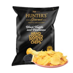 迪拜进口恒特乐Hunter's薯片黑松露奶酪牛肝菌味组合零食125g*3袋