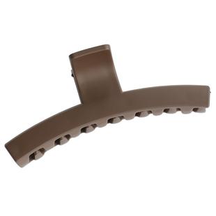 韩国莫兰迪色高级感后脑勺发夹丸子头发抓夹盘发卡子大号鲨鱼夹女