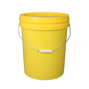 加厚食品级塑料桶手提工业涂料桶圆形胶桶油漆桶密封PP水桶海蜇桶