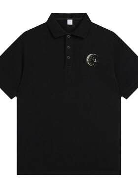 高端纯棉月球矿工Polo衫短袖