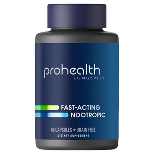 美国ProHealth  Fast-Acting Nootropic 60粒快速益智剂脑营养